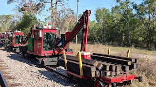 REALLY COOL RJ CORMAN TRACK REPAIR EQUIPMENT.