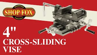 Shop Fox 4" Cross-Sliding Vise | D4082