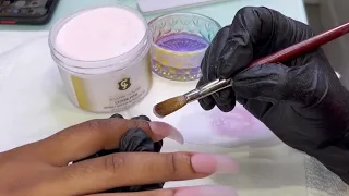 How to do acrylic nails step by step