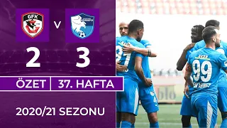 ÖZET: Gaziantep FK 2-3 BB Erzurumspor | 37. Hafta - 2020/21