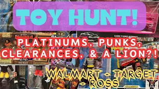 Toy Hunt! Did We Get Punked on Some Platinums?!? More Clearance Finds & A...Lion?? #toys #toyhunt