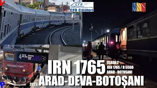 Arad - Botosani cu trenul IRN 1765 | Calatorie pe traseu si prezentare vagon 2023