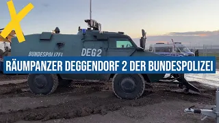 13.01.2023 #Lützerath Räumpanzer DEG - Deggendorf 2 der Bundespolizei