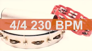 🔴 230 BPM Tambourine Metronome