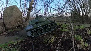 RC tank walker bulldog vs Tiger tank henglong tanks(PANZER)