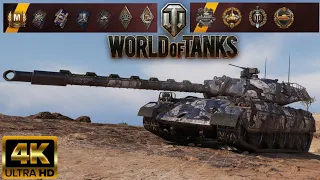 Type 71 - El Halluf map - 7 kills - 10,8k damage World of Tanks replay 4K