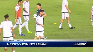 Lionel Messi joining Inter Miami