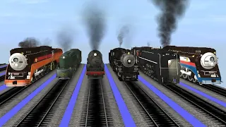 Super Showdown: The Northern Type Locomotive Race (Viewer’s Request)