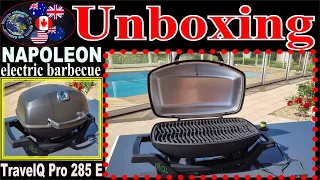 UNBOXING NAPOLEON Travel Q PRO285E Electric Grill