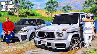 РЕАЛЬНАЯ ЖИЗНЬ В GTA 5 - ПРОВЕРКА MERCEDES G63 AMG И RANGE ROVER SPORT SVR НА ПРОХОДИМОСТЬ! 🌊ВОТЕР