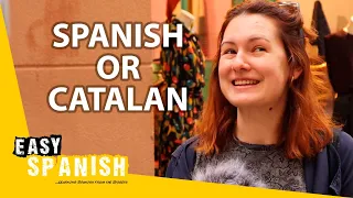 Do People in Barcelona Speak More Spanish or Catalan? | Easy Spanish 256