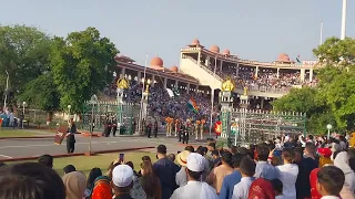 Flag lowering ceremony at Wagah Border on 13th May 2024 (3)