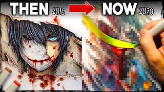 Bloody Painter: STORY (4 Years Later) Creepypasta + Draw This Again Challenge