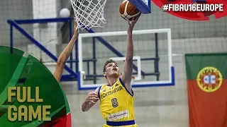 Romania v Slovak Republic - Full Game - Classification - FIBA U16 European Championship 2017 - DIV B