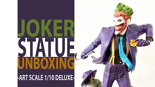 UNBOXING THE JOKER (DELUXE) ART-SCALE 1/10 - BY. IRON STUDIOS