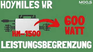 Hoymiles Wechselrichter auf 600W drosseln! Leistungsbegrenzung mit der DTU PRO | Dr. Watt erklärt