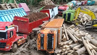 MACET TOTAL‼️🔥 AKIBAT DRIFER RC TRUK TERJANG JALAN BERLUMPUR DAN TERGULING DI TENGAH JALAN