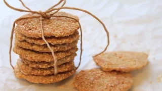 Кунжутное печенье / Sesame cookies