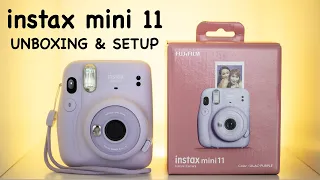 Fujifilm Instax Mini 11 Unboxing and Setup