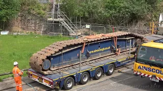 Second Garston bridge removal ( crane set up )