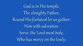 God Is in His Temple (Metropolitan Tabernacle)