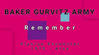 BAKER GURVITZ ARMY-Remember (vinyl)