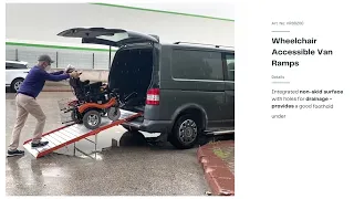 Wheelchair Accessible Van Ramp _ VW Transporter
