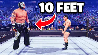 I Made Rey Mysterio A GIANT!