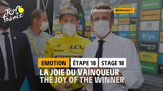 Winner's emotion - Stage 18 #TDF2022