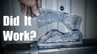 Forging An Axe: Does The Tooling Work?? Axe Swage, Blacksmithing