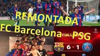 Barcelone - PSG...la remontada, les buts vus des tribunes, soirée de fou!