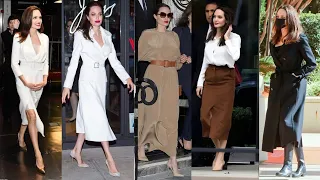 50 Best Angelina Jolie's Street styles 2021