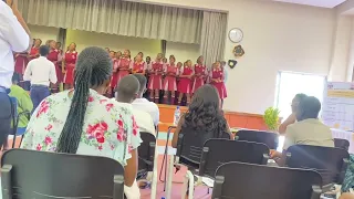 Ongwediva SS Choir at Oshana Stakeholder’s Conference 2023