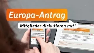 Diskutieren Sie das CDU-Europawahl-Programm - so geht's!