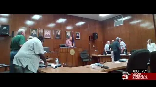 Crowley city council meeting ends with physical confrontation