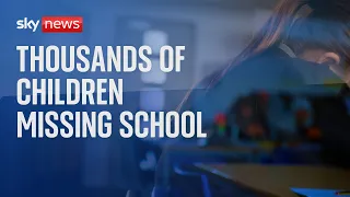 Why are thousands of children absent from school?