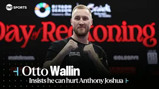 "I HURT FURY. I CAN HURT JOSHUA" 👀 | Otto Wallin in confident mood ahead of Anthony Joshua battle 🇸🇦