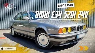 Présentation & Essai BMW E34 520i 24V