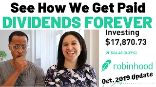 OUR STOCK PORTFOLIO UPDATE | Our Dividend Income In Early Retirement (Ep. 9 - October 2019)