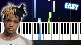 XXXTENTACION - changes - EASY Piano Tutorial by PlutaX