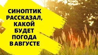 Синоптик рассказал, какой будет погода в августе