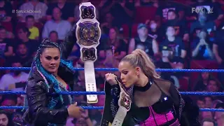 Tegan Nox & Shotzi Blackheart vs Natalya & Tamina. | Liv & Zelina Brawl.