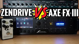 Axe FX 3 Zendrive Vs Hermida Audio Zendrive