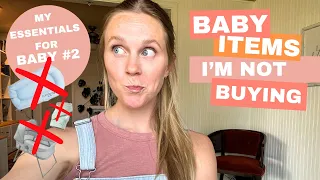 Baby Essentials & What I'm Buying for Baby #2