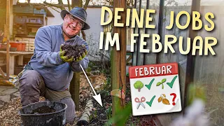 Diese Gartenarbeiten solltest du im Februar erledigen 🌱