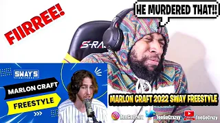 GEMS!!! Marlon Craft Completely Spazzes On Nas' "Nas Is Like" Beat | SWAY’S UNIVERSE (REACTION)