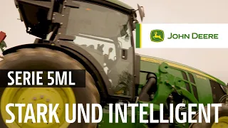 John Deere 5ML Serie: mehr Stärke. Mehr Intelligenz.