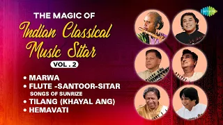 The Magic of Indian Classical Music Sitar Vol 2 | Classical Instrumental Music | Marwa |  Tilang