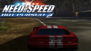 Need For Speed Hot Pursuit 2:Dodge Viper (RED/WHITE) Coastal Parklands (8 Laps)