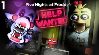 The Best FNAF Game Yet! | Five Nights at Freddy's VR: Help Wanted (Part 1)